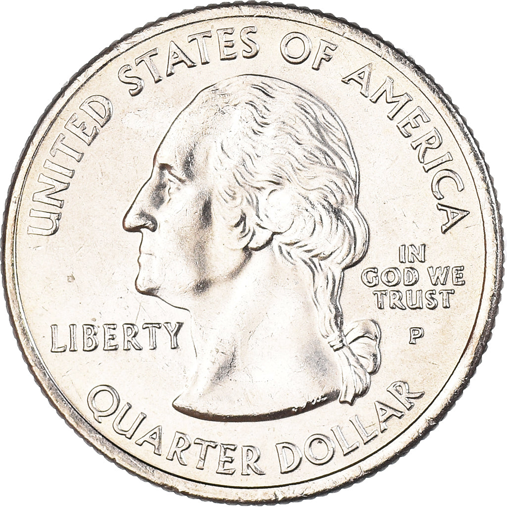 Coin, United States, Quarter, 2007, U.S. Mint, Philadelphia, Idaho 1890, MS(64)