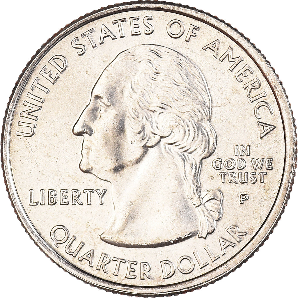 Coin, United States, Quarter, 2007, U.S. Mint, Philadelphia, Idaho 1890, MS(63)