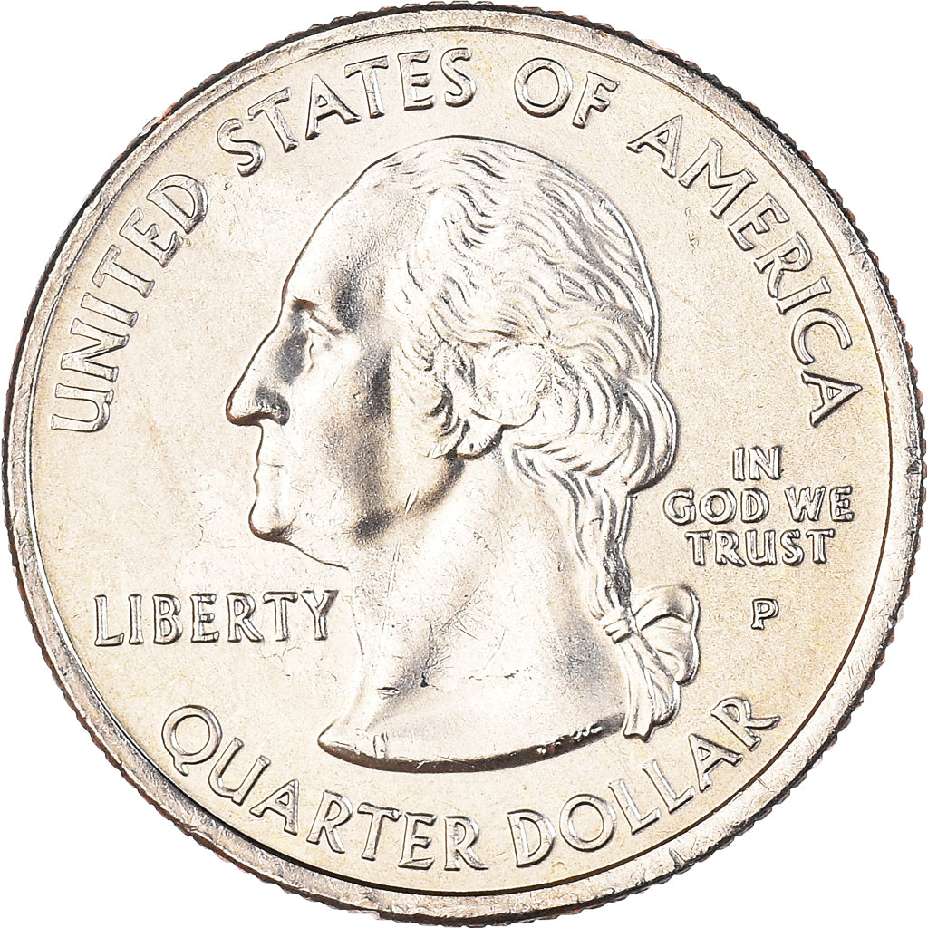 Coin, United States, Quarter, 2007, U.S. Mint, Philadelphia, Idaho 1890, MS(63)
