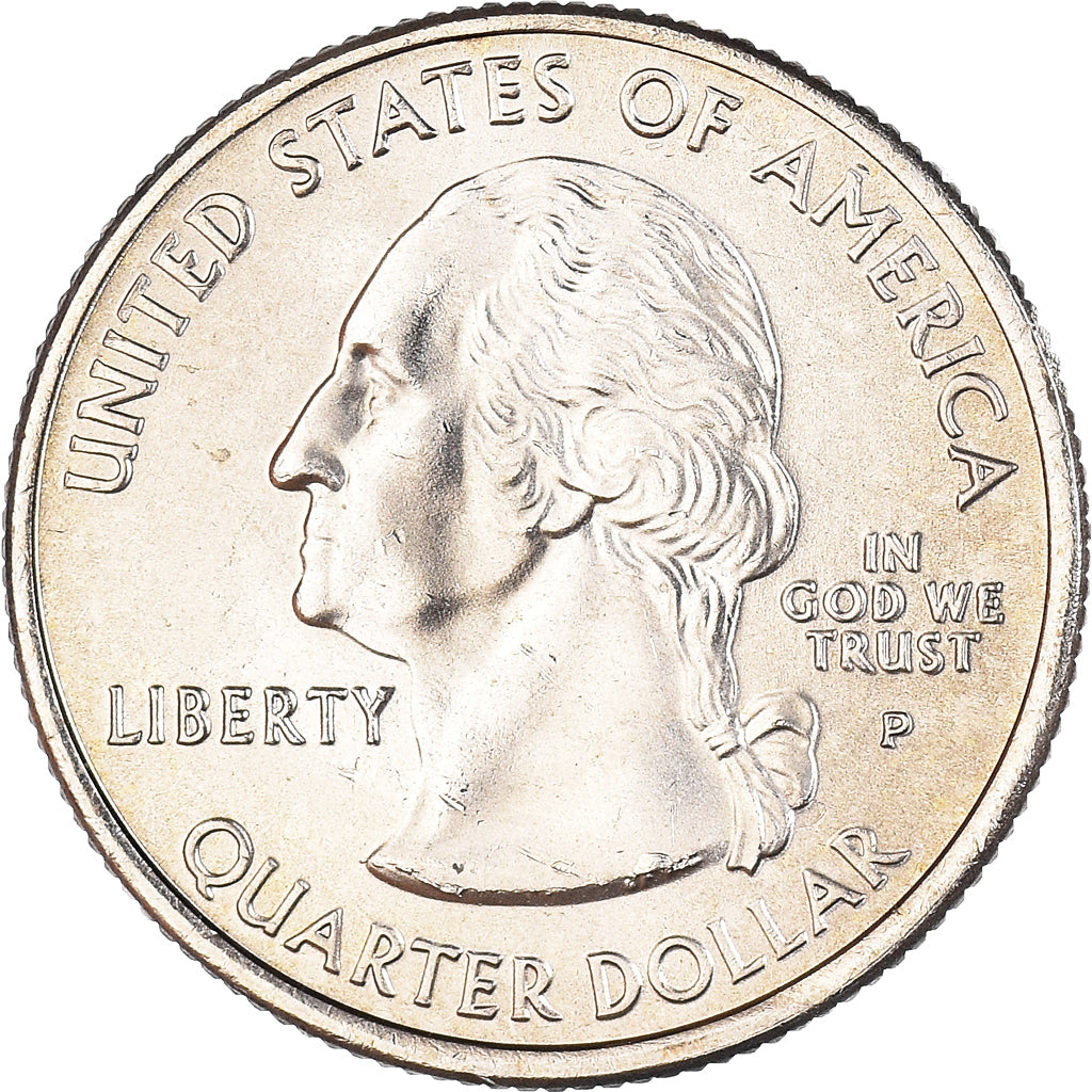 Monnaie, États-Unis, Quarter, 2007, U.S. Mint, Philadelphie, Idaho 1890, SPL