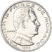 Moeda, Mónaco, Rainier III, 1/2 Franc, 1979, MS(63), Níquel, KM:145