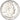 Coin, Monaco, Rainier III, 1/2 Franc, 1974, MS(63), Nickel, KM:145, Gadoury:MC