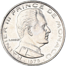 Coin, Monaco, Rainier III, 1/2 Franc, 1978, MS(60-62), Nickel, KM:145