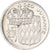 Coin, Monaco, Rainier III, 1/2 Franc, 1978, MS(63), Nickel, KM:145, Gadoury:MC