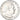 Coin, Monaco, Rainier III, 1/2 Franc, 1975, MS(60-62), Nickel, KM:145