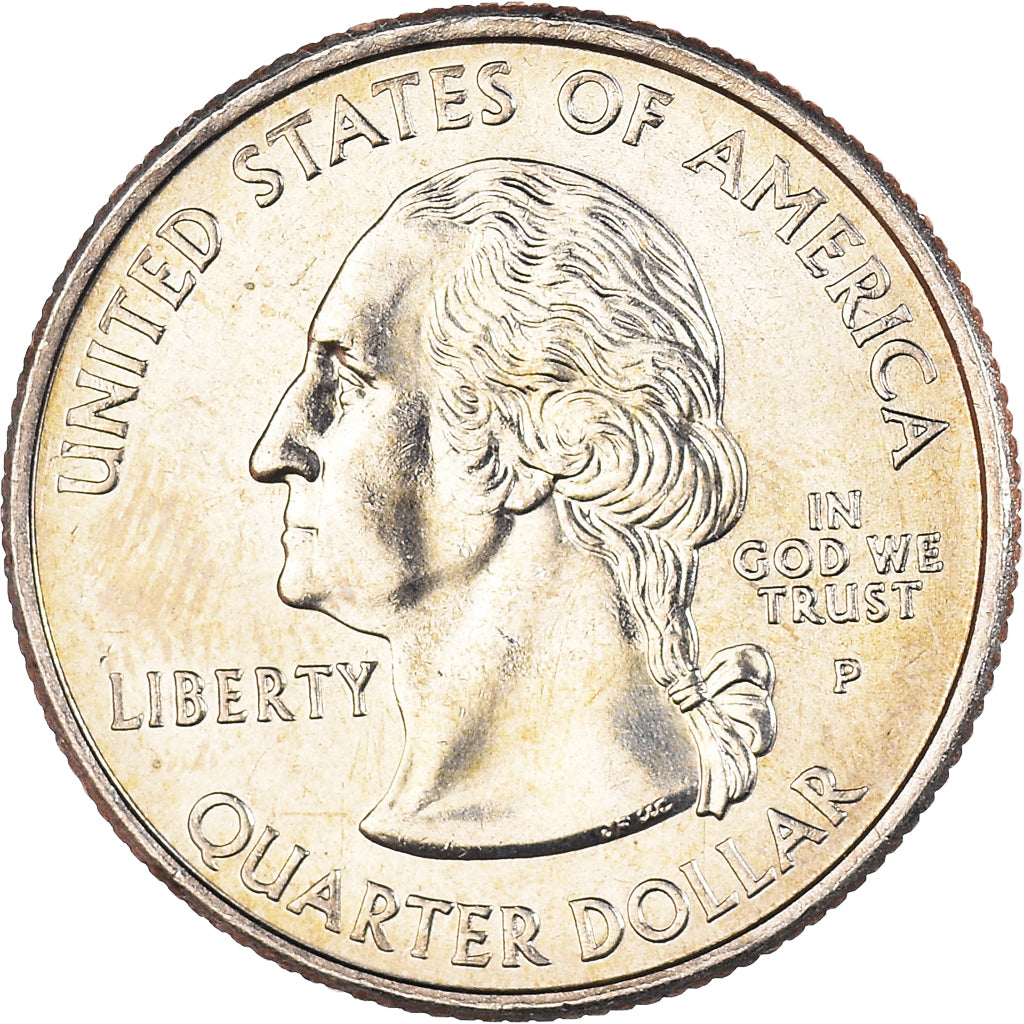 Monnaie, États-Unis, Quarter, 2005, U.S. Mint, Philadelphie, Oregon 1859, TTB