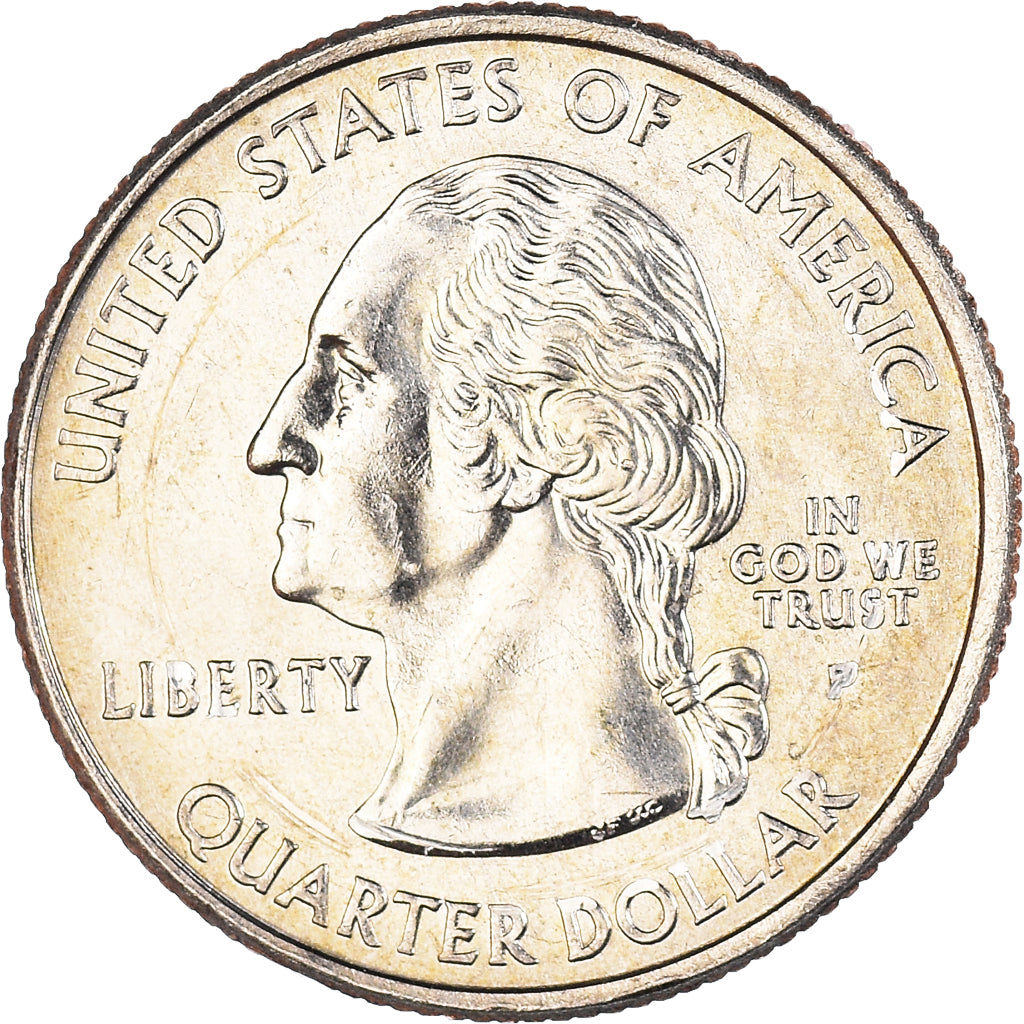 Moneta, Stati Uniti, Quarter, 2005, U.S. Mint, Philadelphia, Oregon 1859, MB+