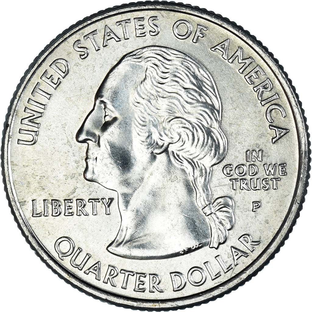 Coin, United States, Quarter, 2007, U.S. Mint, Philadelphia, Montana 1889