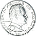 Coin, Monaco, Rainier III, 1/2 Franc, 1982, MS(64), Nickel, KM:145, Gadoury:MC