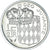 Moneda, Mónaco, Rainier III, 1/2 Franc, 1982, SC+, Níquel, KM:145, Gadoury:MC