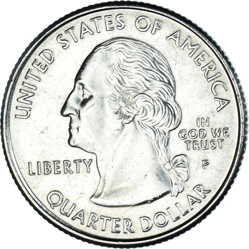 Coin, United States, Quarter, 1999, U.S. Mint, Philadelphia, Connecticut 1788