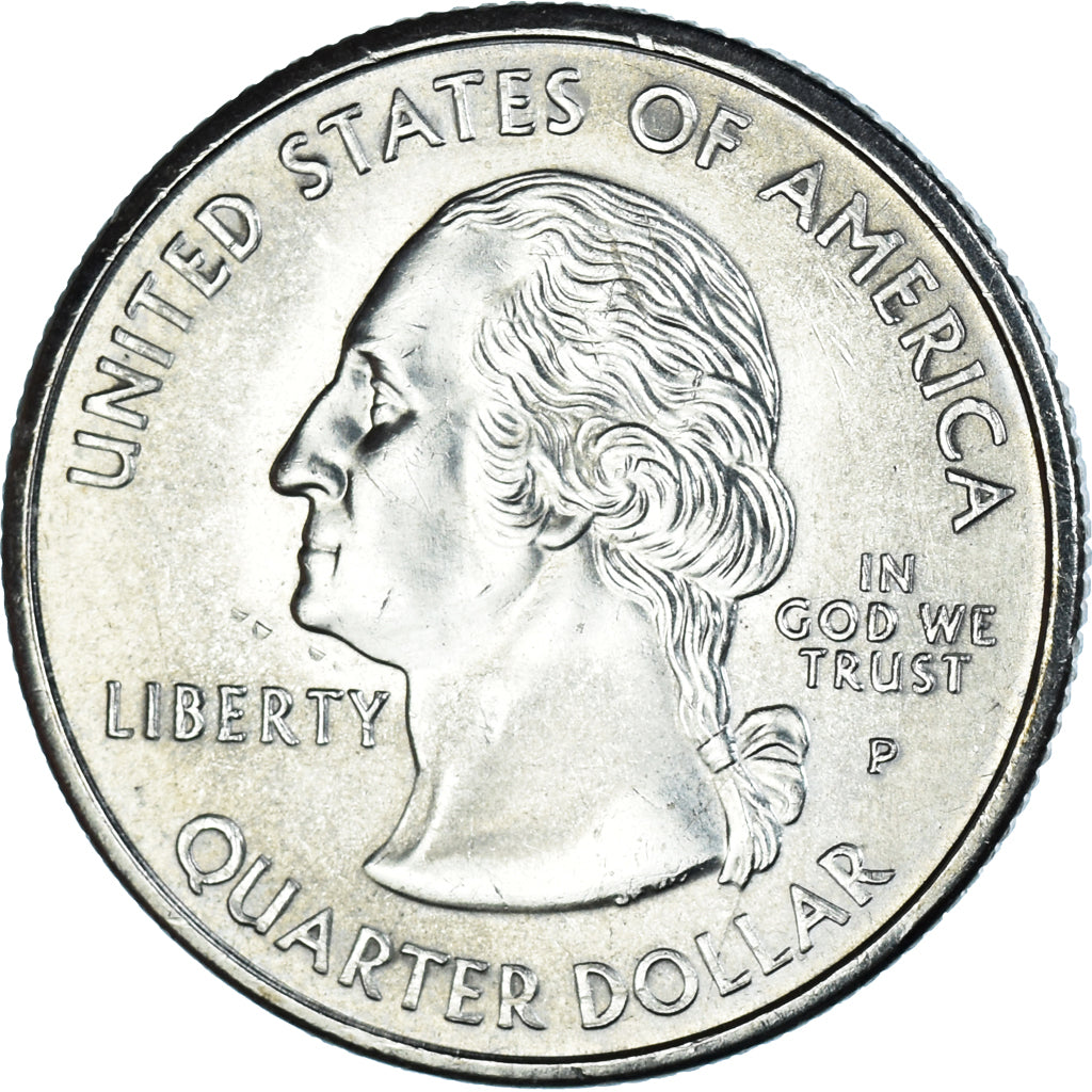 Coin, United States, Quarter, 1999, U.S. Mint, Philadelphia, Connecticut 1788