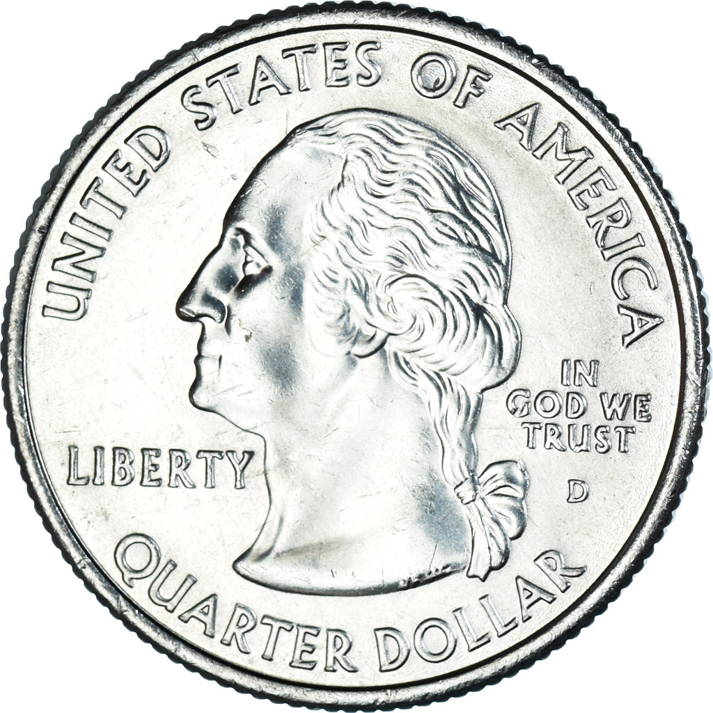 Coin, United States, Quarter, 2007, U.S. Mint, Denver, Washington 1889, MS(63)