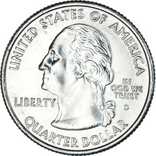 Coin, United States, Quarter, 2007, U.S. Mint, Denver, Washington 1889, MS(63)