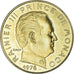 Münze, Monaco, Rainier III, 20 Centimes, 1976, VZ, Aluminum-Bronze, KM:143