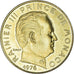 Coin, Monaco, Rainier III, 20 Centimes, 1976, AU(55-58), Aluminum-Bronze
