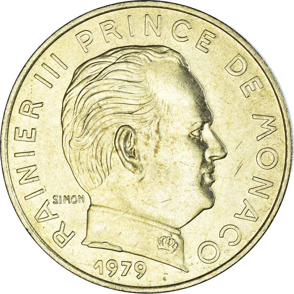 Moneta, Monaco, Rainier III, 20 Centimes, 1979, BB+, Alluminio-bronzo, KM:143