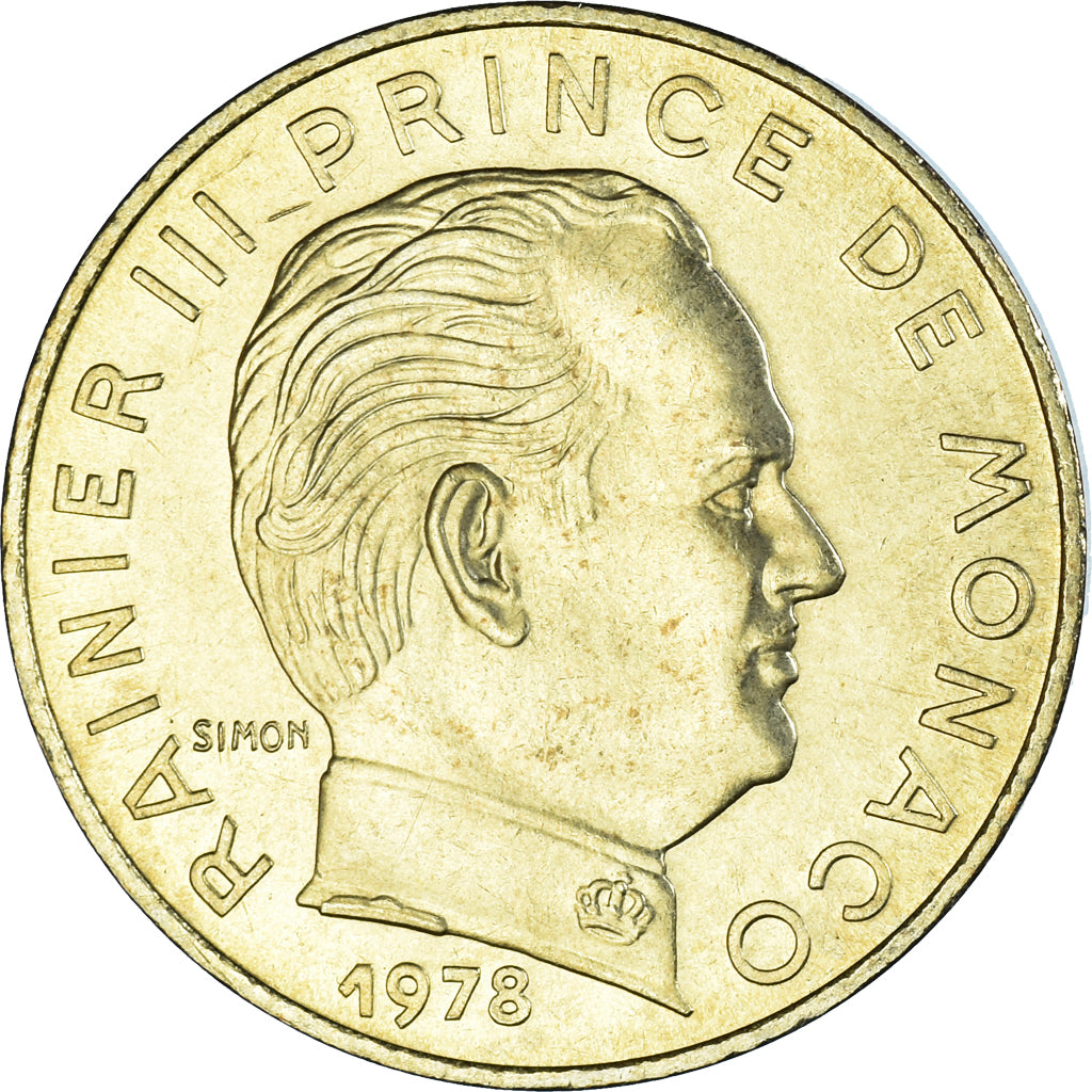 Monnaie, Monaco, Rainier III, 20 Centimes, 1978, TTB+, Bronze-Aluminium, KM:143