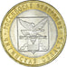 Münze, Russland, 10 Roubles, 2006, St. Petersburg, VZ, Bi-Metallic, KM:939