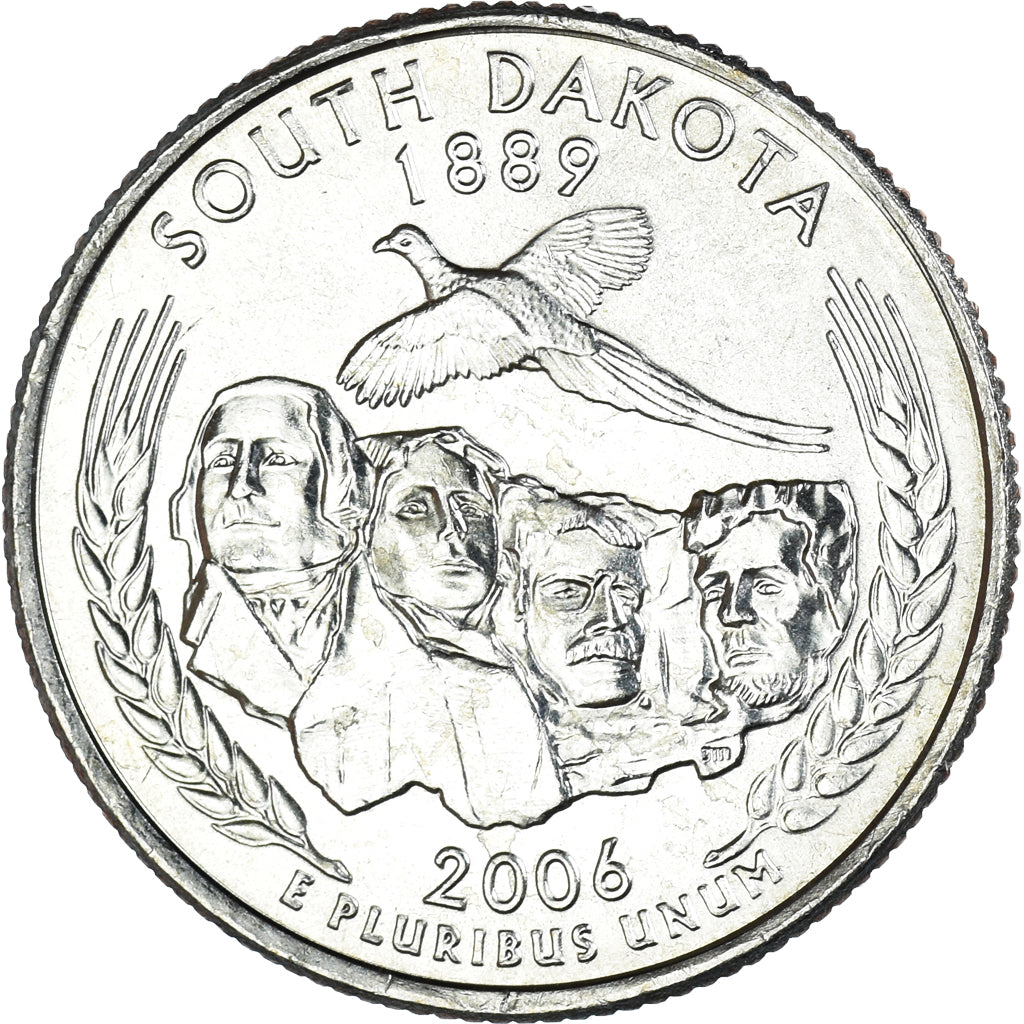 Coin, United States, Quarter Dollar, Quarter, 2006, U.S. Mint, Philadelphia