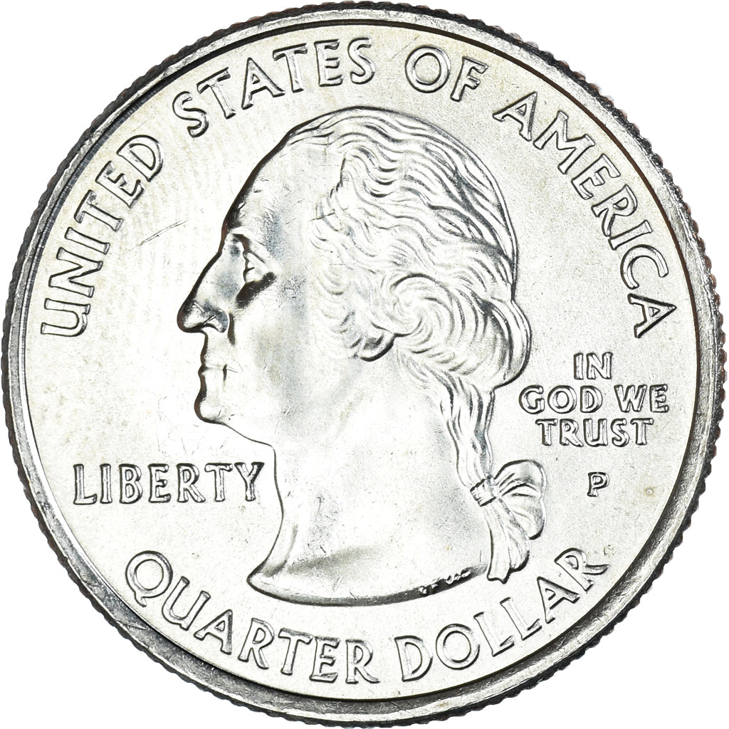 Moneta, USA, Quarter Dollar, Quarter, 2006, U.S. Mint, Philadelphia, South