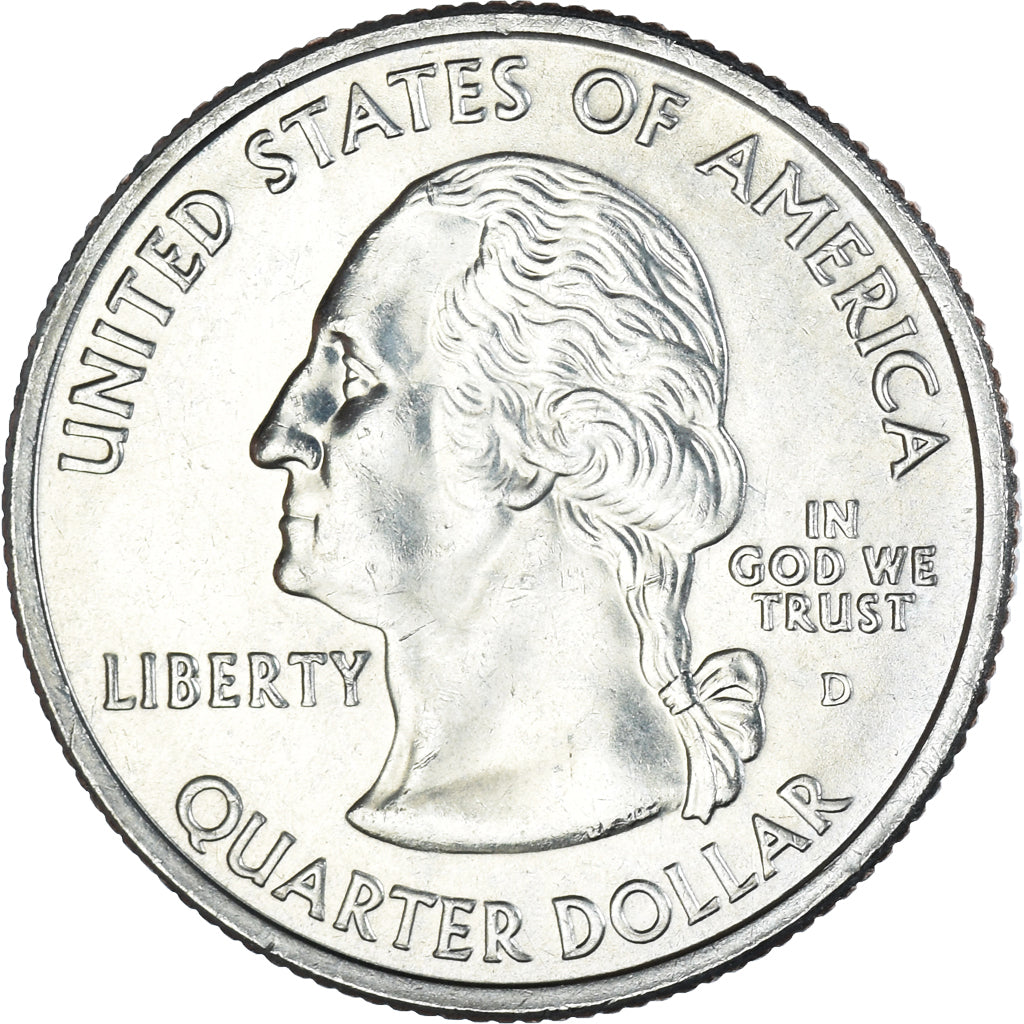 Moneta, USA, Quarter Dollar, Quarter, 2007, U.S. Mint, Philadelphia, Washington