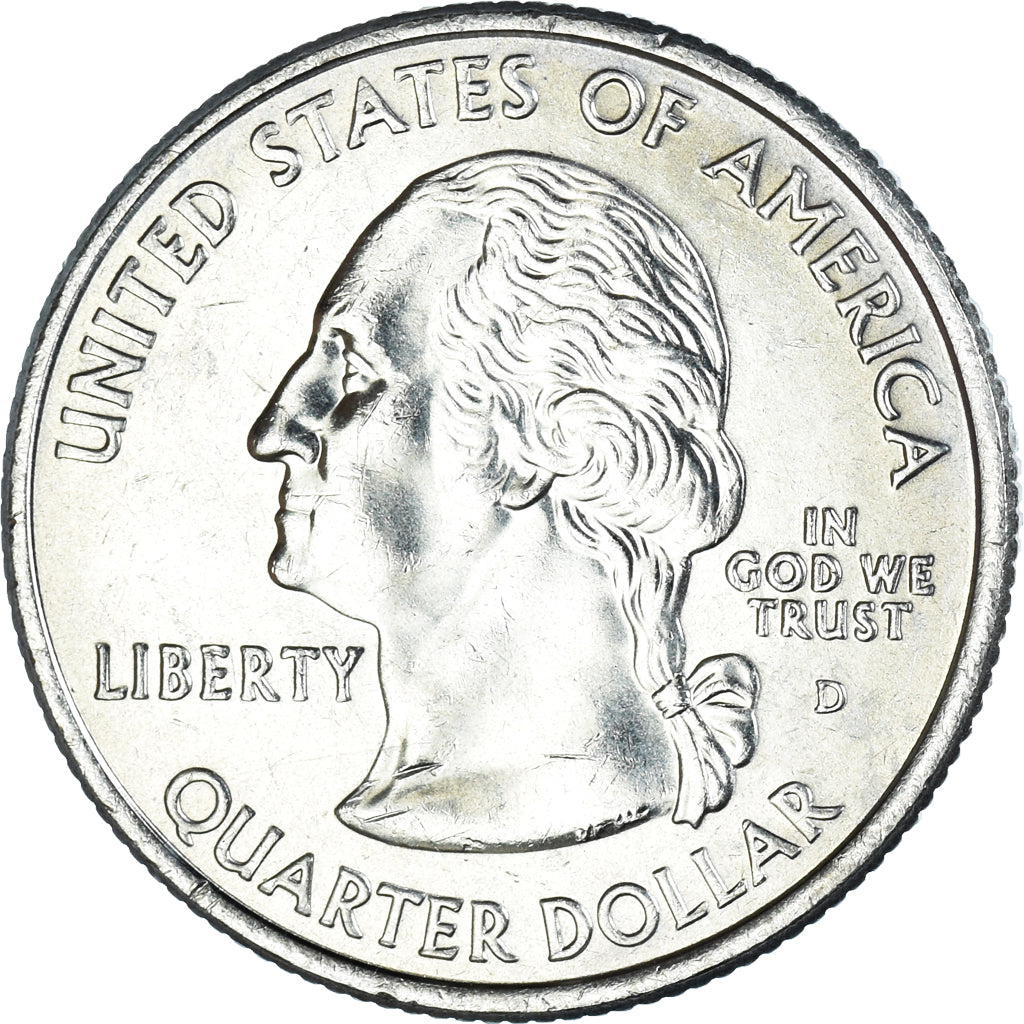 Coin, United States, Quarter Dollar, Quarter, 2007, U.S. Mint, Philadelphia
