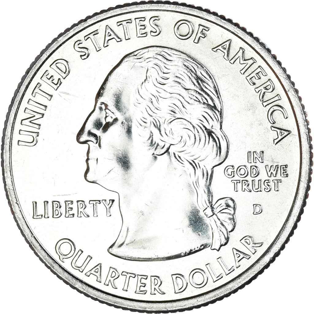 Coin, United States, Quarter Dollar, Quarter, 2007, U.S. Mint, Philadelphia