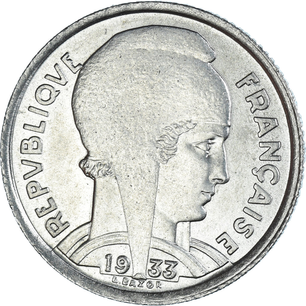 Münze, Frankreich, Bazor, 5 Francs, 1933, Paris, SS, Nickel, KM:887