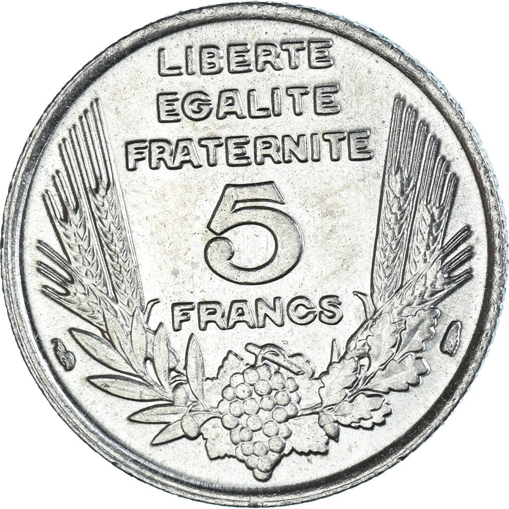 Münze, Frankreich, Bazor, 5 Francs, 1933, Paris, SS, Nickel, KM:887