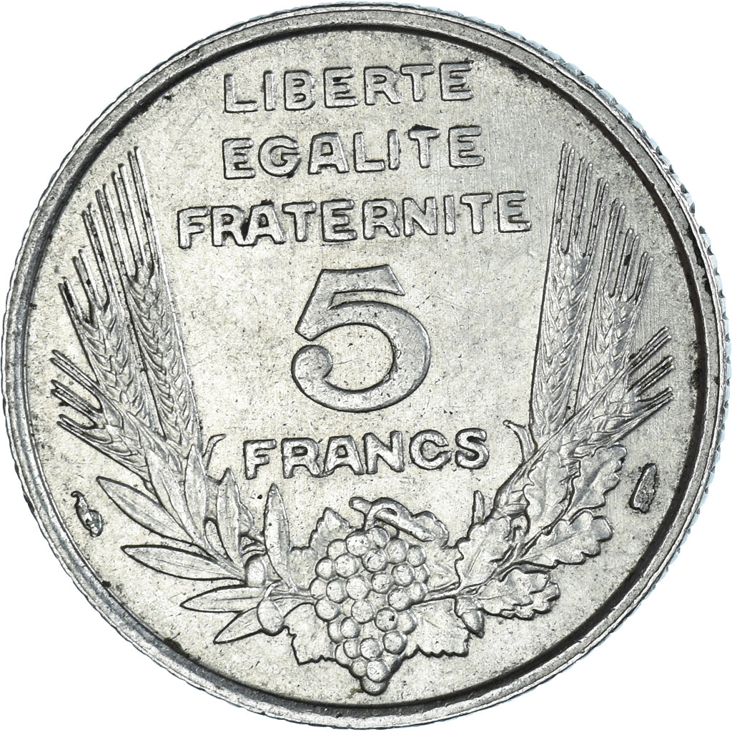 Coin, France, Bazor, 5 Francs, 1933, Paris, EF(40-45), Nickel, KM:887