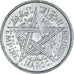 Coin, Morocco, Mohammed V, Franc, 1951, Paris, MS(60-62), Aluminum, KM:46