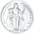 Coin, New Caledonia, 2 Francs, 1987, Paris, MS(64), Aluminum, KM:14