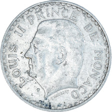 Coin, Monaco, Louis II, 5 Francs, 1945, VF(30-35), Aluminum, KM:122