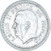 Moneda, Mónaco, Louis II, 2 Francs, 1943, Paris, BC+, Aluminio, KM:121