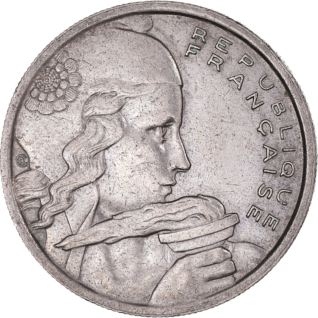 Munten, Frankrijk, Cochet, 100 Francs, 1958, ZF, Cupro-nikkel, KM:919.1