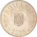 Moneda, Rumanía, 50 Bani, 2005, Bucharest, SC+, Níquel - latón, KM:192