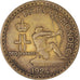 Coin, Monaco, Louis II, Franc, 1924, Poissy, EF(40-45), Aluminum-Bronze, KM:111