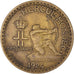 Monnaie, Monaco, Louis II, Franc, 1924, Poissy, TTB, Bronze-Aluminium