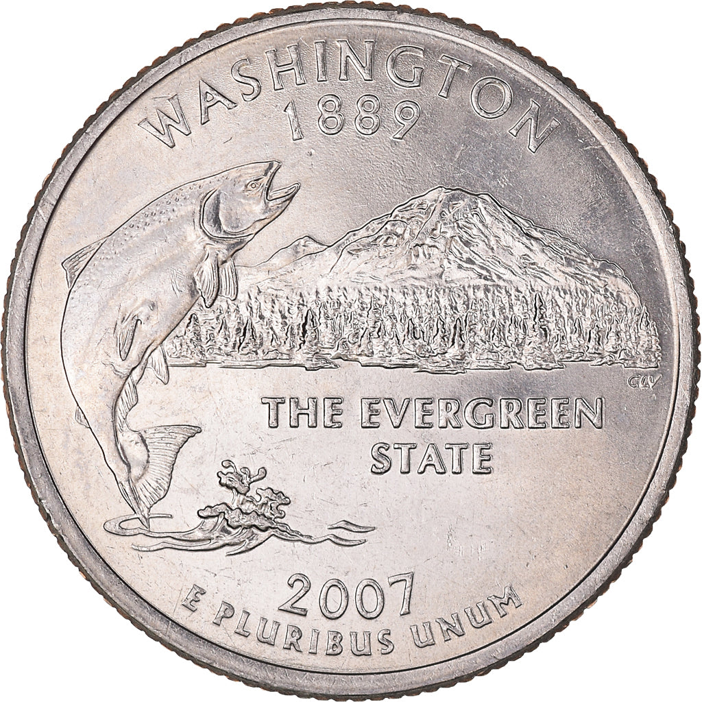 Moneta, Stati Uniti, Quarter Dollar, Quarter, 2007, U.S. Mint, Philadelphia