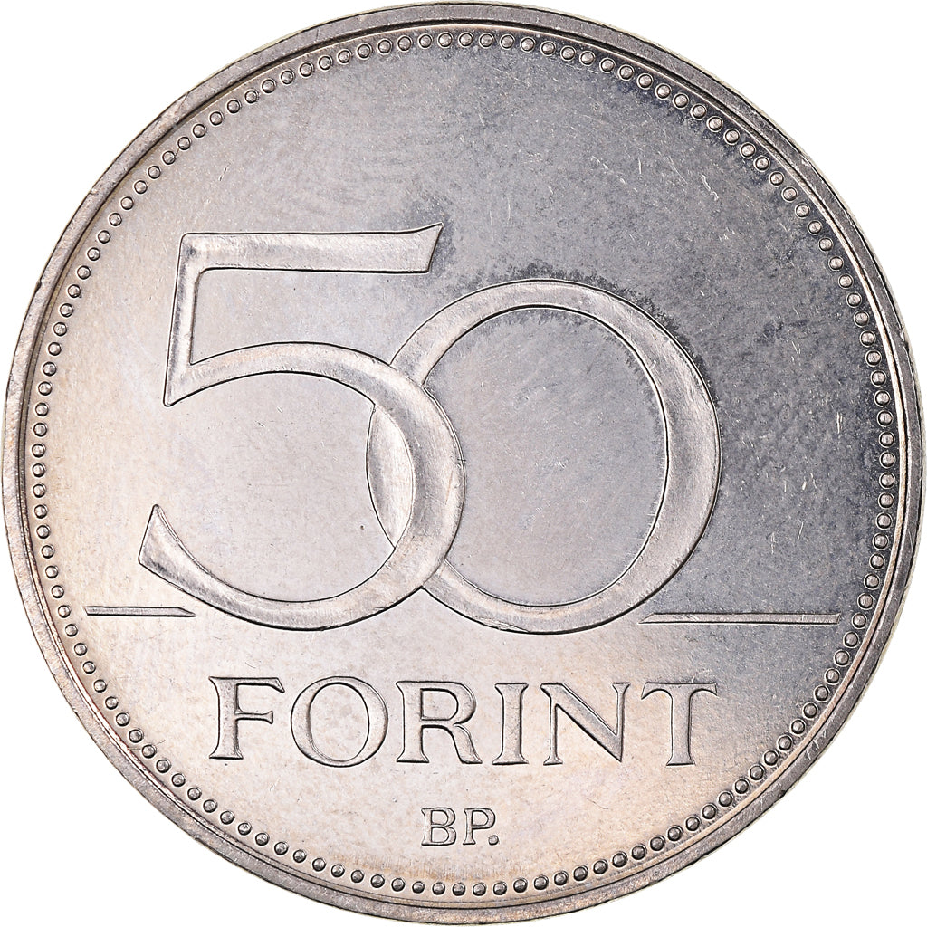 Moneta, Ungheria, 50 Forint, 2007, SPL, Rame-nichel, KM:805