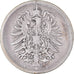 Coin, GERMANY - EMPIRE, Wilhelm I, Mark, 1874, Muldenhütten, VF(30-35), Silver