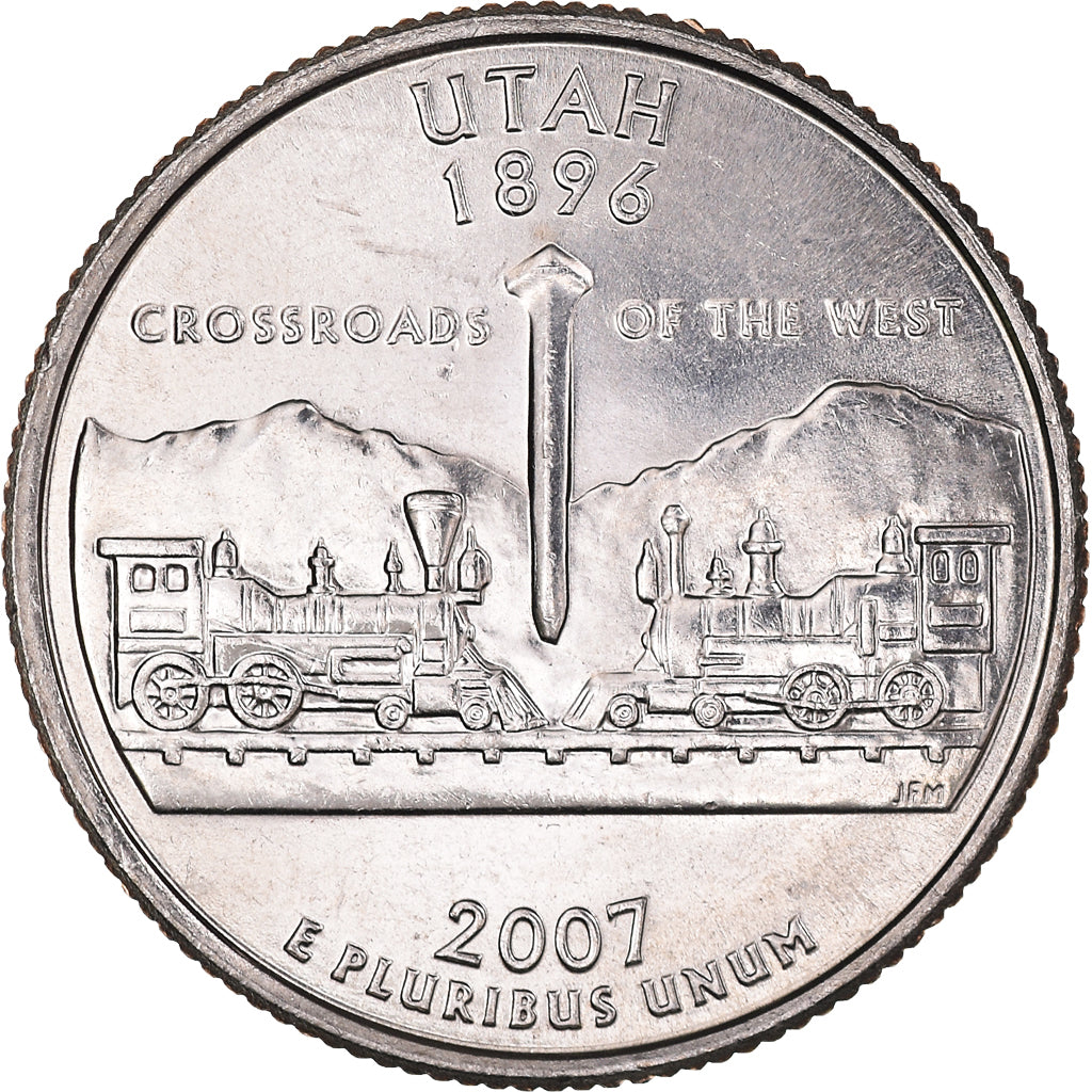 Munten, Verenigde Staten, Quarter Dollar, Quarter, 2007, U.S. Mint, Denver, Utah