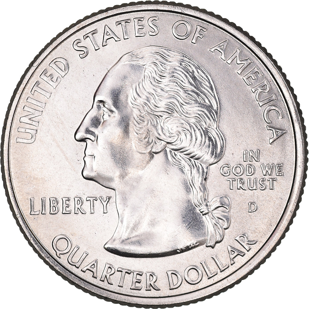 Moneta, Stati Uniti, Quarter, 2007, U.S. Mint, Denver, SPL, Rame ricoperto in