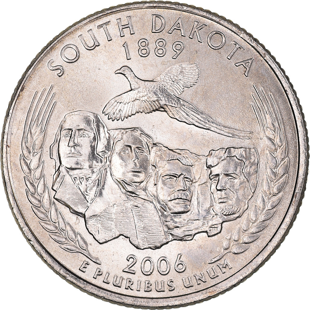 Moneta, USA, Quarter Dollar, Quarter, 2006, U.S. Mint, Philadelphia, South