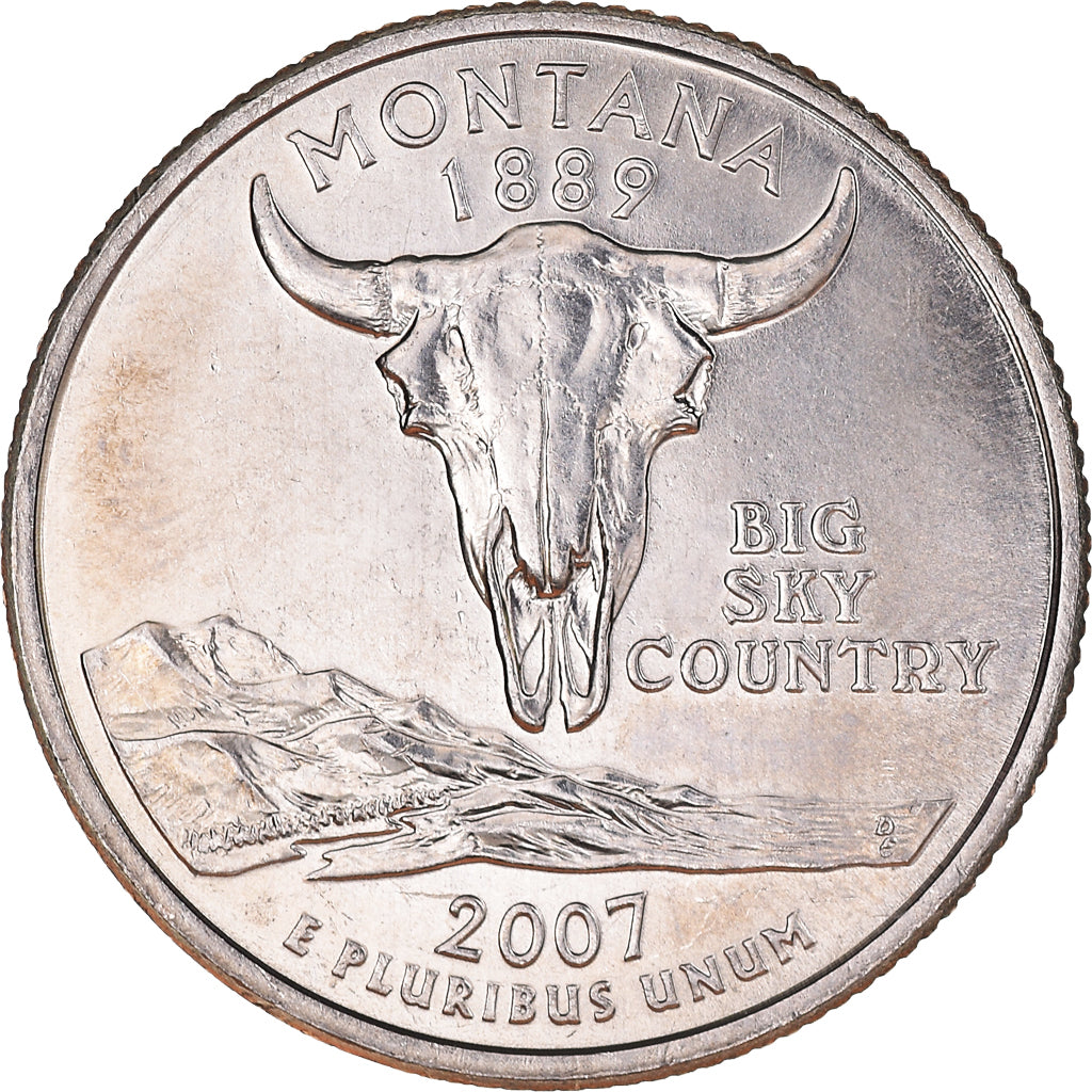 Münze, Vereinigte Staaten, Quarter Dollar, Quarter, 2007, U.S. Mint