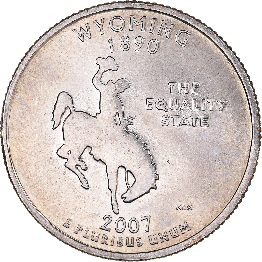 Moneta, Stati Uniti, Quarter Dollar, Quarter, 2007, U.S. Mint, Philadelphia