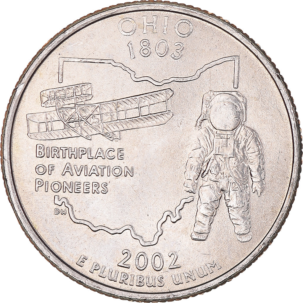 Moneta, Stati Uniti, Quarter Dollar, Quarter, 2002, U.S. Mint, Philadelphia