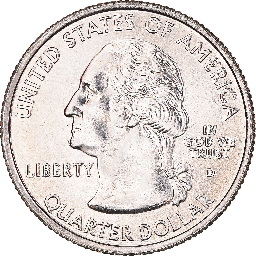 Moneta, Stati Uniti, Quarter Dollar, Quarter, 2008, U.S. Mint, Dahlonega, New
