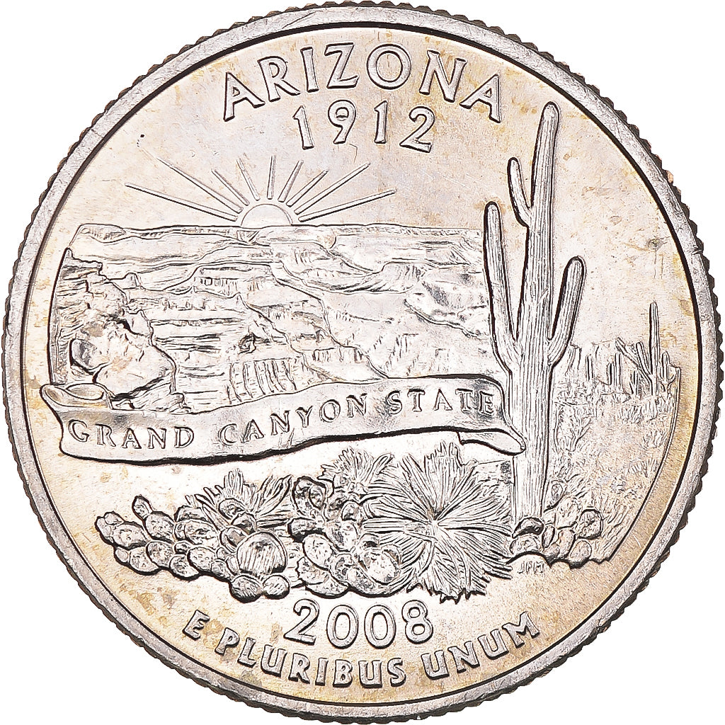 Moneta, Stati Uniti, Quarter Dollar, Quarter, 2008, U.S. Mint, Philadelphia